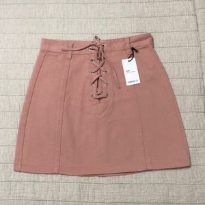 3/25🥳Forever 21 Lace Up Denim Skirt | Size: SMALL